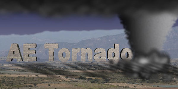 Ustvarite Tornado After Effects