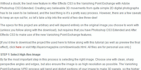 2D/3D s Photoshop CS3 Extended in After Effects