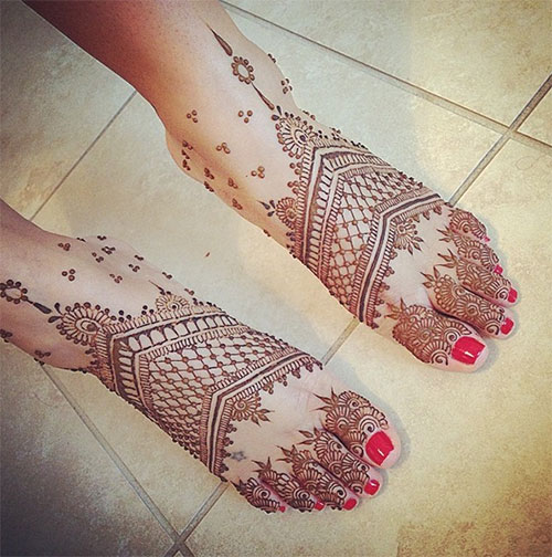 Trendy stopala Henna