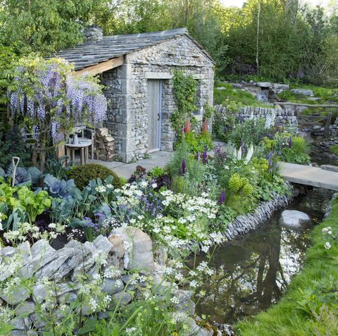 Dobrodošli na jorkširskem vrtu, ki ga je zasnoval Mark Gregory, ki so ga zgradili svetovalci za oblikovanje chelsea flower show 2018